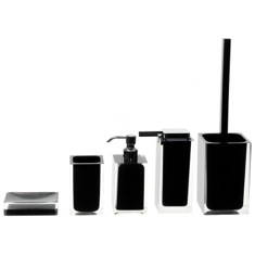 Rainbow Black Accessory Set of Thermoplastic Resins